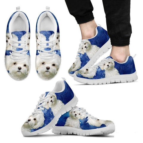 Maltese-Dog Running Shoes For Men-Free Shipping Limited Edition-Paww-Printz-Merchandise