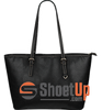 Yorkshire Dog-Large Leather Tote Bag-Free Shipping-Paww-Printz-Merchandise