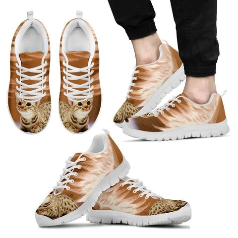 Ocicat Print Running Shoes For Men-Free Shipping-Paww-Printz-Merchandise