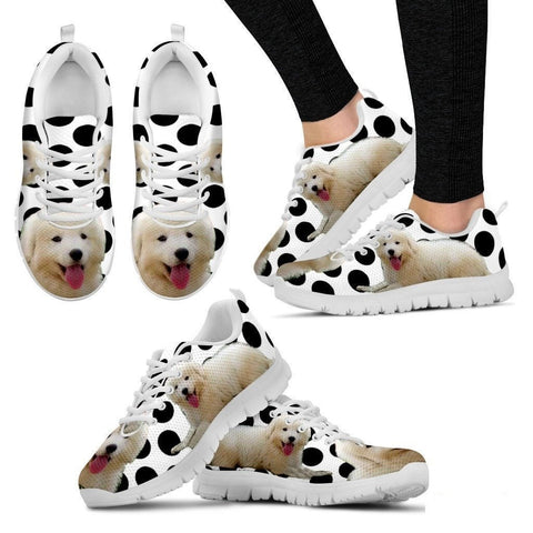 Kuvasz Dog Running Shoes For Women-Free Shipping-Paww-Printz-Merchandise