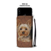 Yorkshire Terrier (Yorkie) Print Wallet Case-Free Shipping
