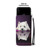 West Highland White Terrier (Westie) Dog Print Wallet Case-Free Shipping