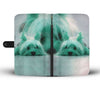 Cute Yorkshire Terrier Print Wallet Case-Free Shipping