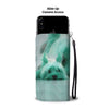 Cute Yorkshire Terrier Print Wallet Case-Free Shipping