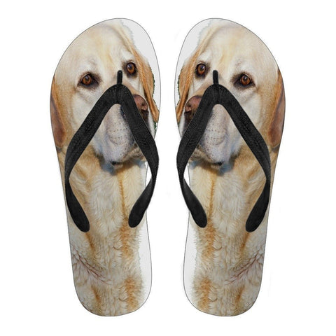 Labrador Print Men Flip Flops- Free Shipping-Paww-Printz-Merchandise
