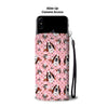 Basset Hound Dog Pattern Print Wallet Case-Free Shipping