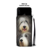 Bearded Collie Dog Print Wallet Case-Free Shipping