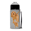 Basset Fauve de Bretagne Dog Print Wallet Case-Free Shipping