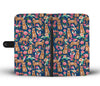 Australian Cattle Dog Floral Print Wallet Case-Free Shipping