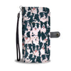 Border Collie Dog Pattern Print Wallet Case-Free Shipping
