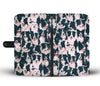 Border Collie Dog Pattern Print Wallet Case-Free Shipping