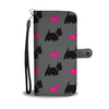 Scottish Terrier Patterns Print Wallet Case-Free Shipping
