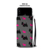 Scottish Terrier Patterns Print Wallet Case-Free Shipping