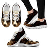 Lori M Pastore/ Cute Dog Print Running Shoe Women-Free Shipping-Paww-Printz-Merchandise