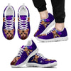 Lovely Bengal Cat Print Running Shoe For Men- Free Shipping-Paww-Printz-Merchandise