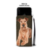 Irish Terrier Dog Print Wallet Case-Free Shipping