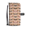 Cute Yorkie Pattern Print Wallet Case-Free Shipping