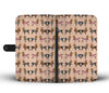 Cute Yorkie Pattern Print Wallet Case-Free Shipping
