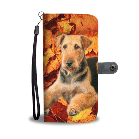 Airedale Terrier Wallet Case- Free Shipping
