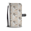 Borzoi Dog Patterns Print Wallet Case-Free Shipping