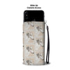 Borzoi Dog Patterns Print Wallet Case-Free Shipping