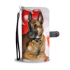 Belgian Malinois Dog White Print Wallet Case- Free Shipping