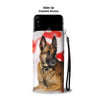 Belgian Malinois Dog White Print Wallet Case- Free Shipping