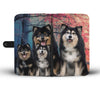 Finnish Lapphund Wallet Case- Free Shipping