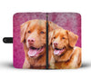 Lovely Nova Scotia Duck Tolling Retriever Dog Print Wallet Case-Free Shipping