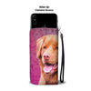 Lovely Nova Scotia Duck Tolling Retriever Dog Print Wallet Case-Free Shipping