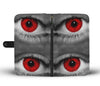 Red Eyes Print Wallet Case-Free Shipping