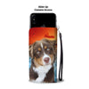 Miniature American Shepherd Wallet Case- Free Shipping