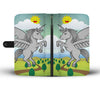 Flying Unicorn Print Wallet Case-Free Shipping