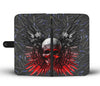 Guns And Skull Print Wallet Case-Free Shipping
