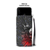 Guns And Skull Print Wallet Case-Free Shipping