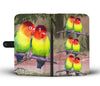 Cute LoveBird Print Wallet Case-Free Shipping