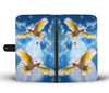 Salmon Crested Cockatoo Wallet Case- Free Shipping