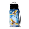 Salmon Crested Cockatoo Wallet Case- Free Shipping