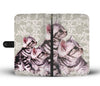 Cute American Shorthair Cat Print Wallet Case-Free Shipping