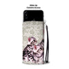 Cute American Shorthair Cat Print Wallet Case-Free Shipping