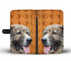 Caucasian Shepherd Dog Print Wallet Case-Free Shipping