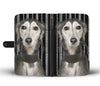 Saluki Dog Print Wallet Case-Free Shipping