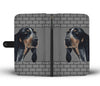 Cute Bluetick Coonhound Dog Printed on wall Wallet Case-Free Shipping