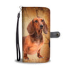 Dachsund Print Wallet Case- Free Shipping