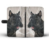 Cute Scottish Terrier Print Wallet Case-Free Shipping