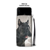 Cute Scottish Terrier Print Wallet Case-Free Shipping