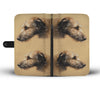 Amazing Irish Wolfhound Dog Print Wallet Case-Free Shipping