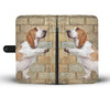 Basset Hound Print Wallet Case- Free Shipping