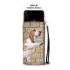 Basset Hound Print Wallet Case- Free Shipping