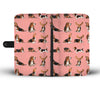 Basset Hound Dog 2nd Pattern Print Wallet Case-Free Shipping